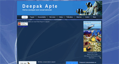 Desktop Screenshot of deepakapte.com