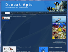 Tablet Screenshot of deepakapte.com